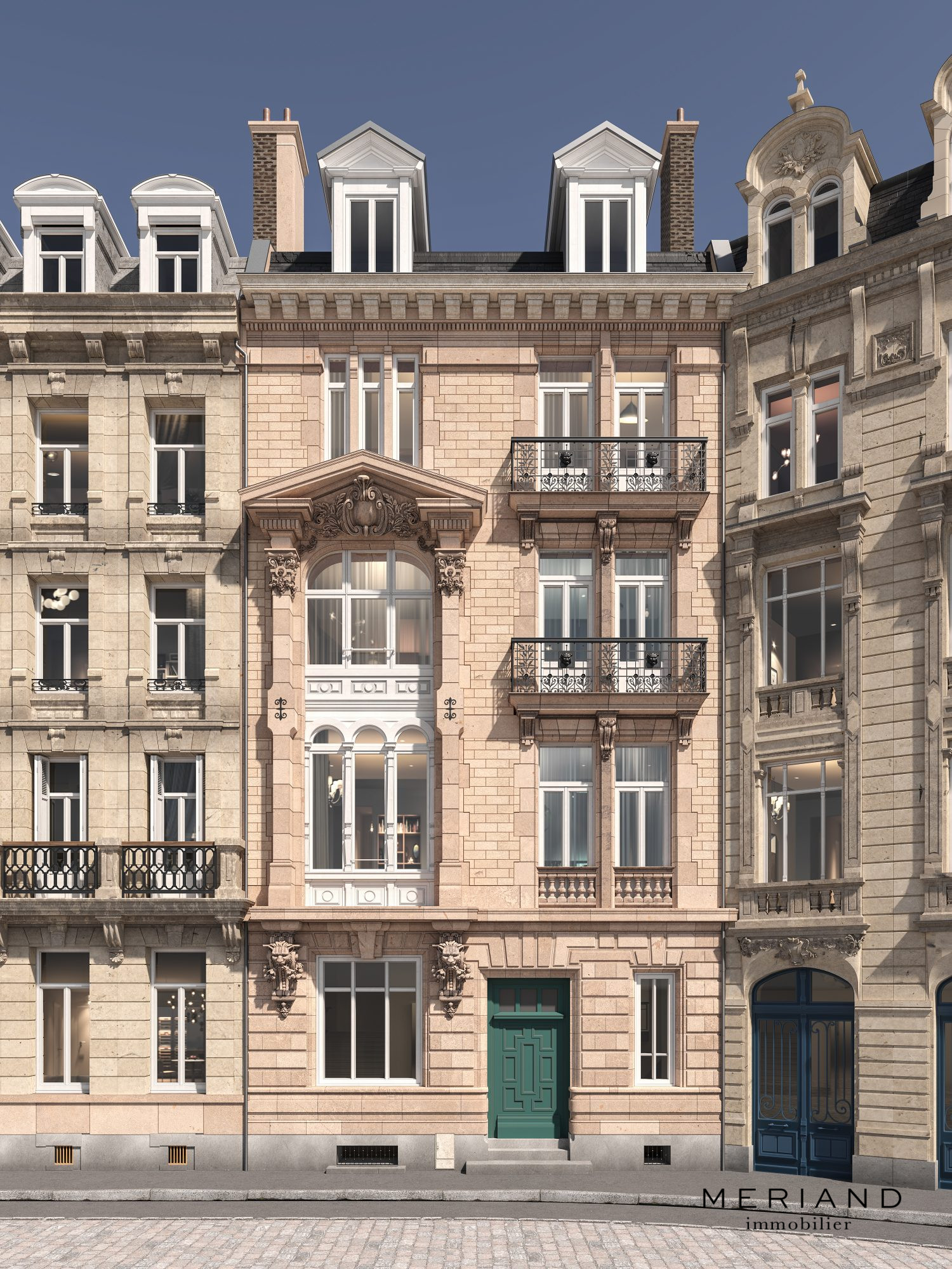 Lire la suite à propos de l’article Immeuble de caractère face à la Porte de Paris — Lille centre.